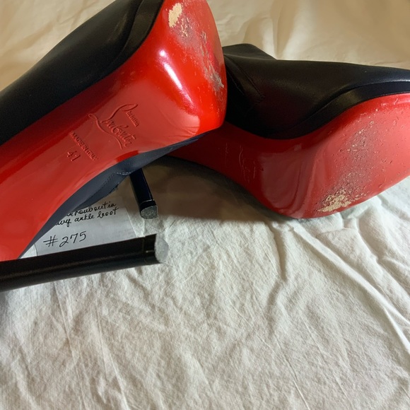 Christian Louboutin Bella Top 120 Calf V050 Night.  Size 41.  Navy - Picture 4 of 9